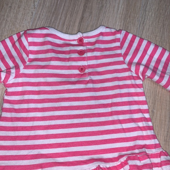 Nanette Lepore Kids 3-6 month striped long sleeve top - Picture 4 of 5